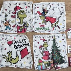 Grinch Pillows Cover 