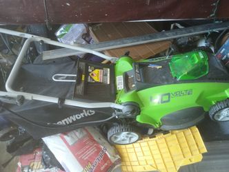 40 Volt Lawnmower With Charger And Battery