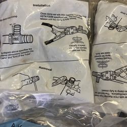 10 Bags 50 Counts Each 3/4 Pex Tipe B Rings Clamps