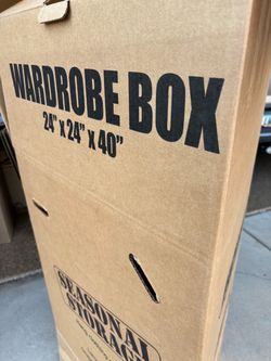 EZ PEASY WARDROBE MOVING BOXES 📦 $9