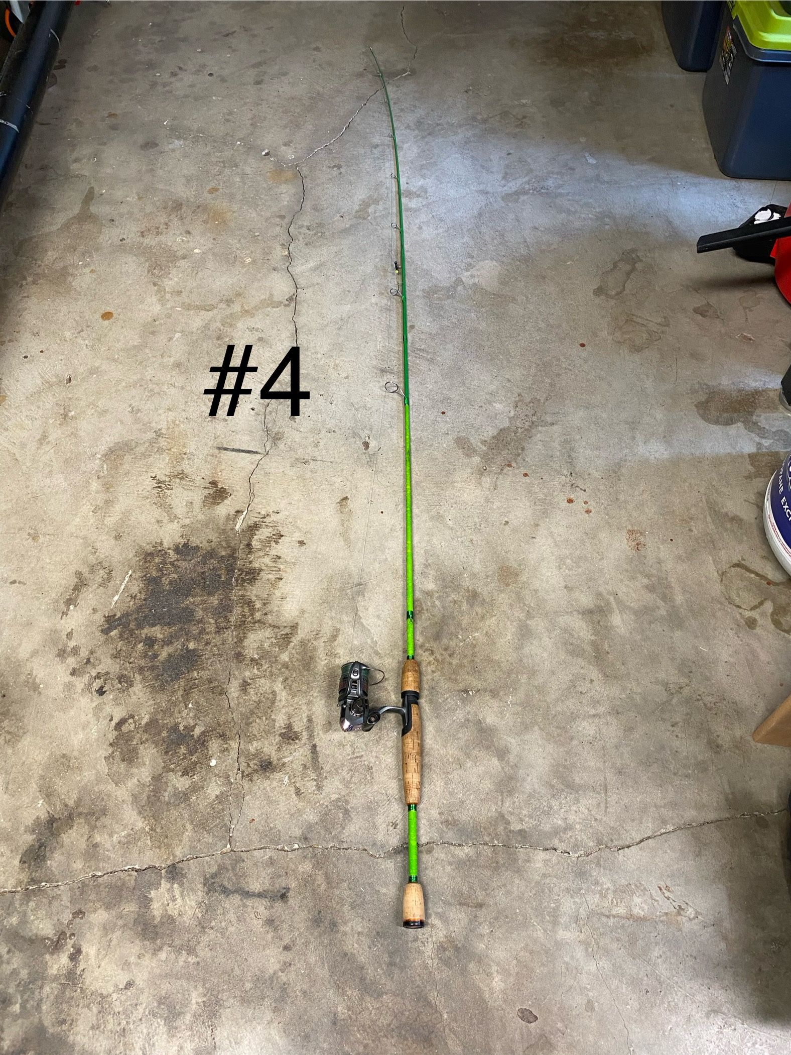 Trout Fishing Rod And Reel