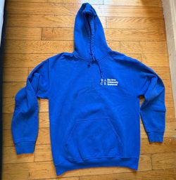VINTAGE Bay Area Community Resources (BACR) Blue Hoodie Size M