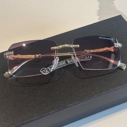 Chrome heart Glasses