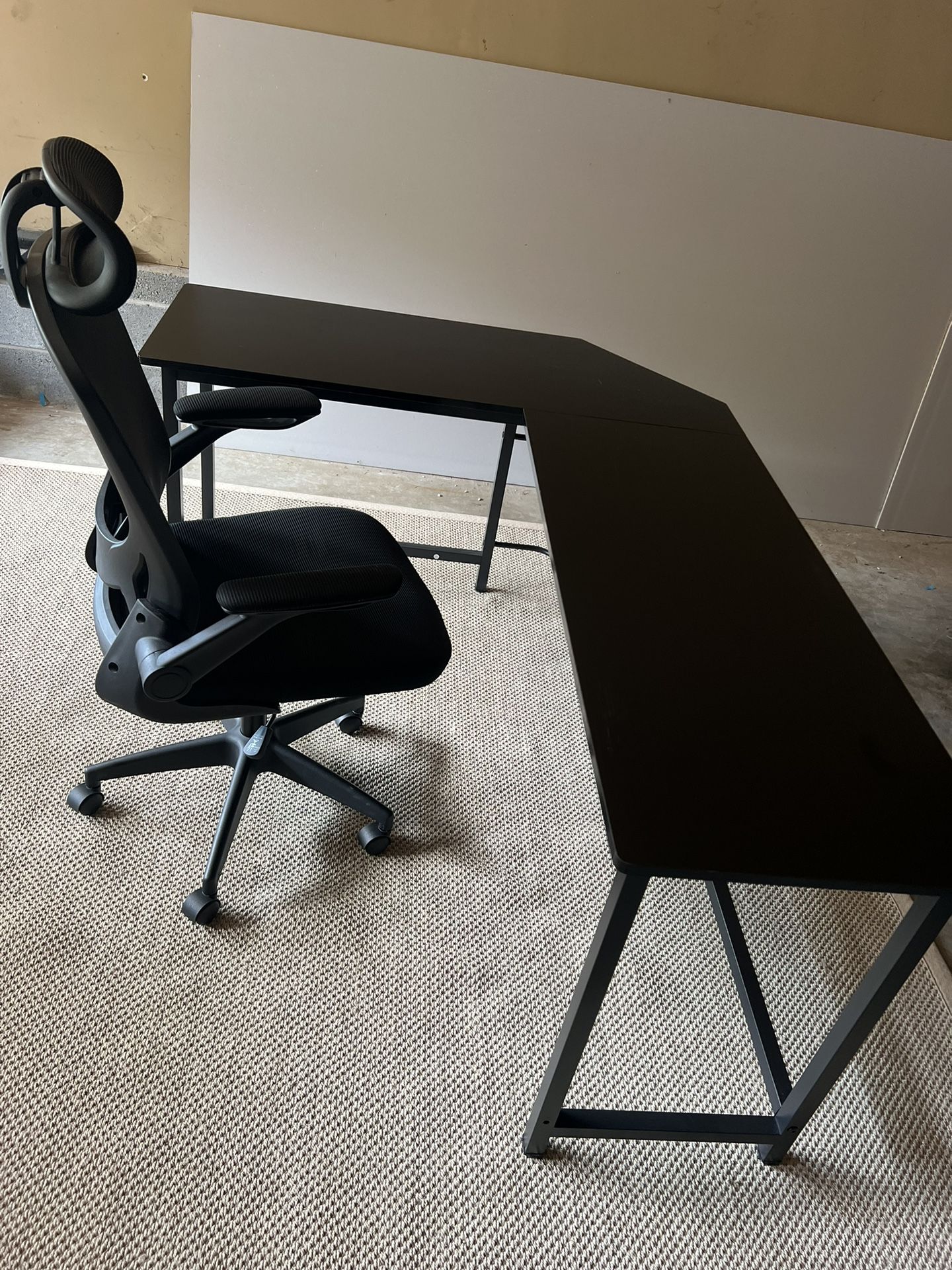Office desk with chair