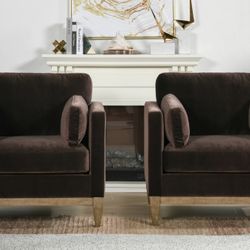 Jennifer Taylor Home Knox Arm Chair Brown
