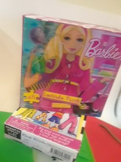 💗《BARBIE:LENTICULAR PUZZLE&☆《FIRST WORDS》.