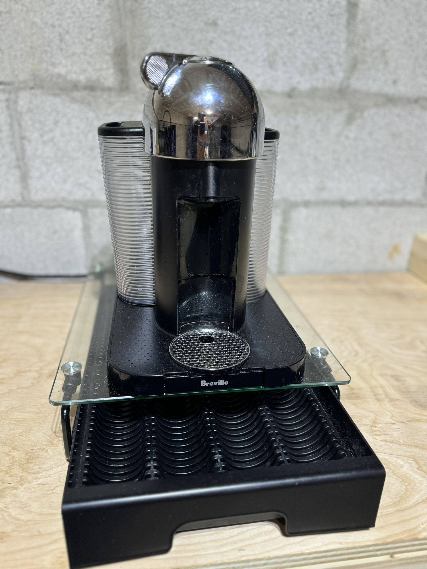 Nespresso Vertuo Machine With Tray Included  for Pods