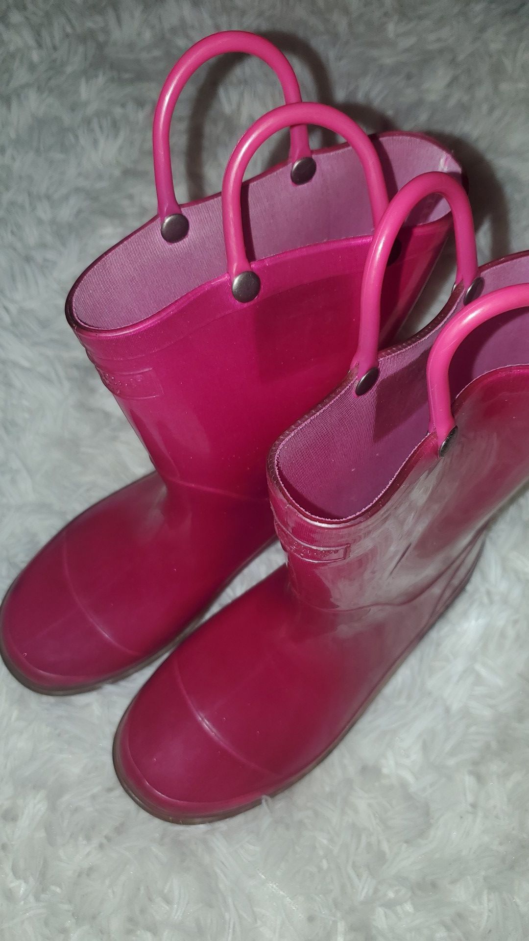 Girl's raining boots
