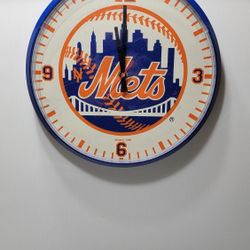 Vintage Mets Clock