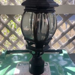 Light Post Top Good Condition 