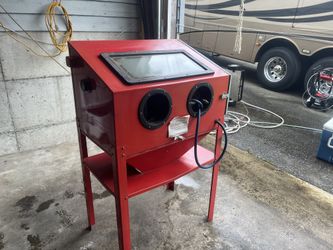Sandblasting cabinet