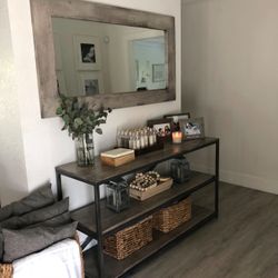 Nadeau Console Table And Mirror