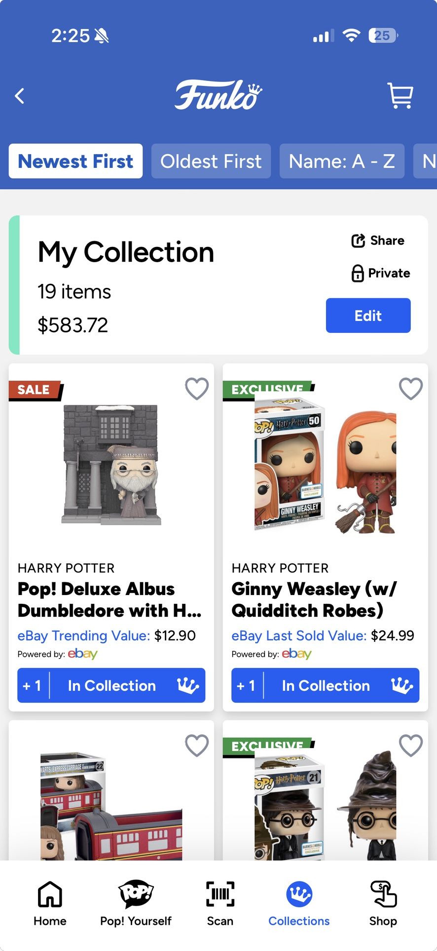 Harry Potter POP COLLECTION
