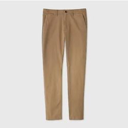 Skinny Fit Chino Pant Goodfellow & Co Tan 32x34 'New Condition"