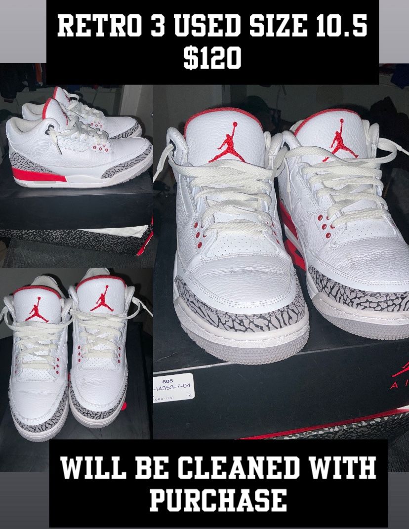 Men Jordan 3