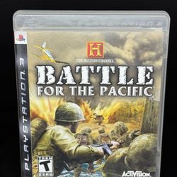 History Channel; Battle For the Pacific w/ Manual PS3