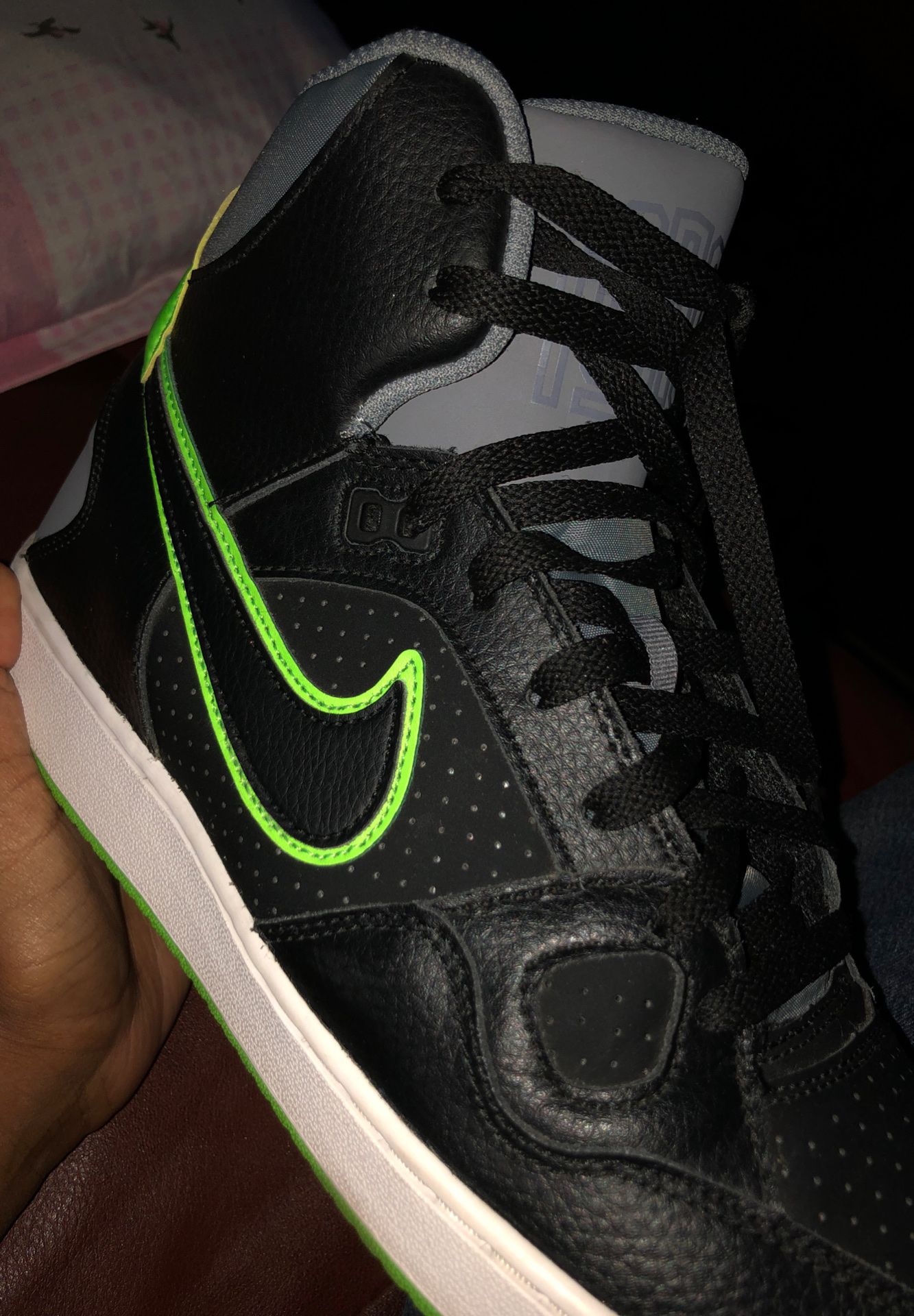 Nike Sb High Light Green and Black Color Way