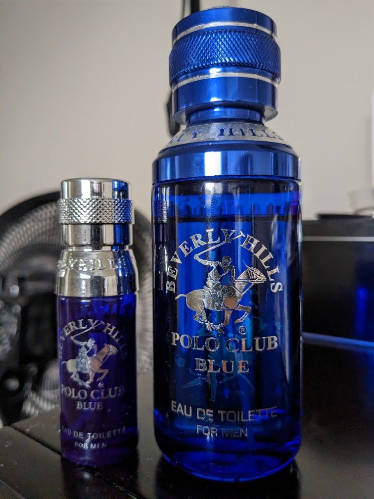 Beverly Hills Polo Club Blue cologne - Full + travel