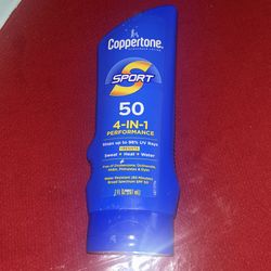 Coppertone sunscreen    7 oz   $ 5