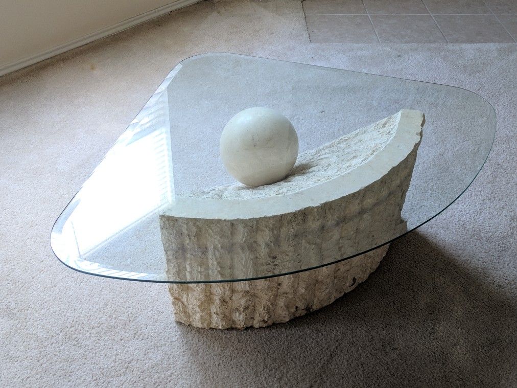 Magnussen Ponte Vedra Glass Cocktail Table