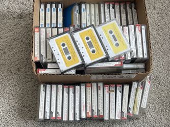 Cassette Tapes Lot of 83