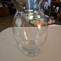Large Clear Vase
