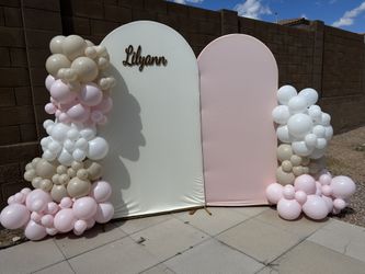 Balloon Garland And Table decor