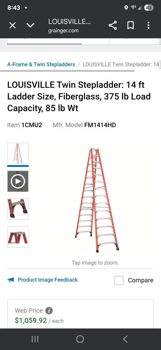 Louisville 14' Ladder