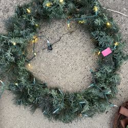 Lighted Wreath
