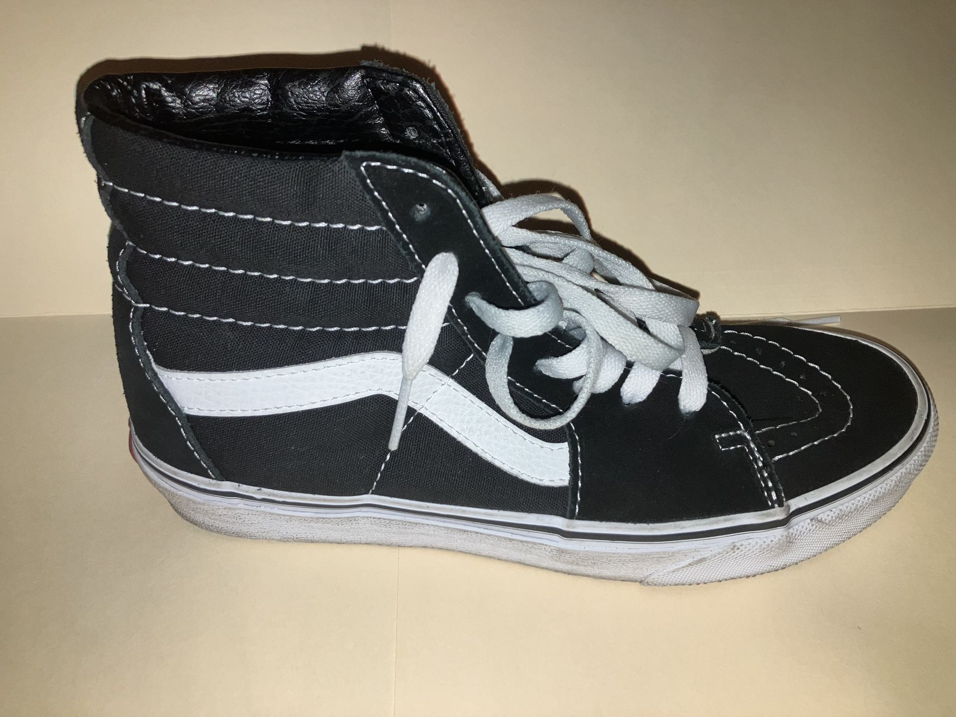 Vans Sk8-Hi high-top sneakers.