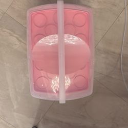 Reversible Cupcake/cake Carrier