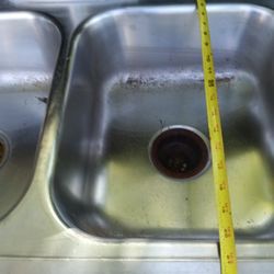 Double Stainless  Steel  Sink