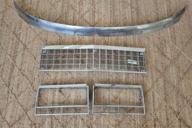 NEW El Camino Grille + Used Headlight Bezels & Trim