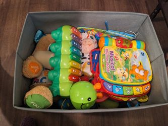 Box Full Of Baby Toys