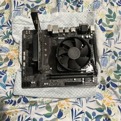 Motherboard With Cooler