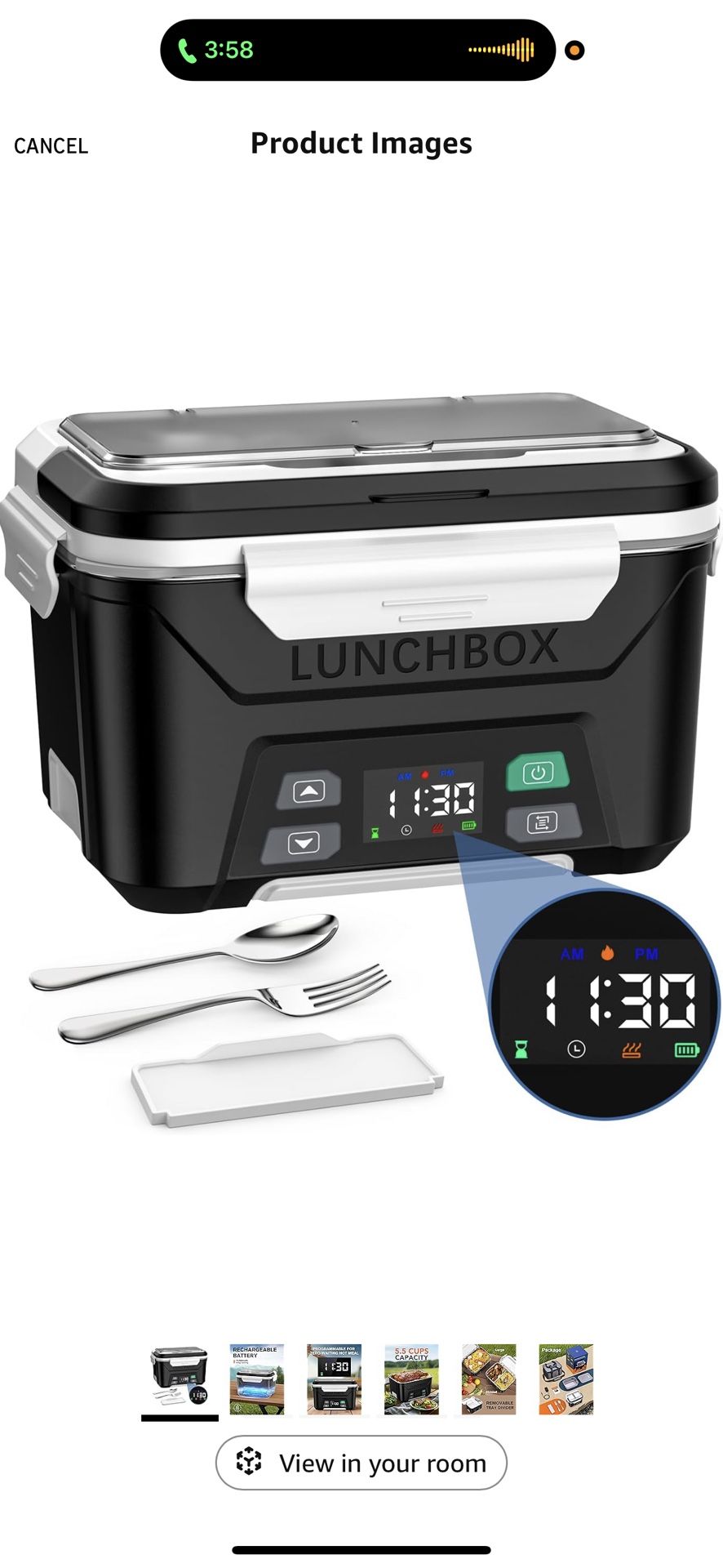 Cordless Electric Lunch Box