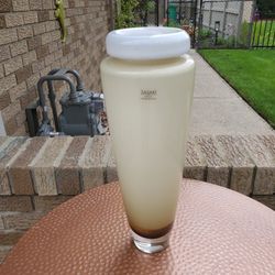 Sasaki Crystal Vase, About 16 In Tall