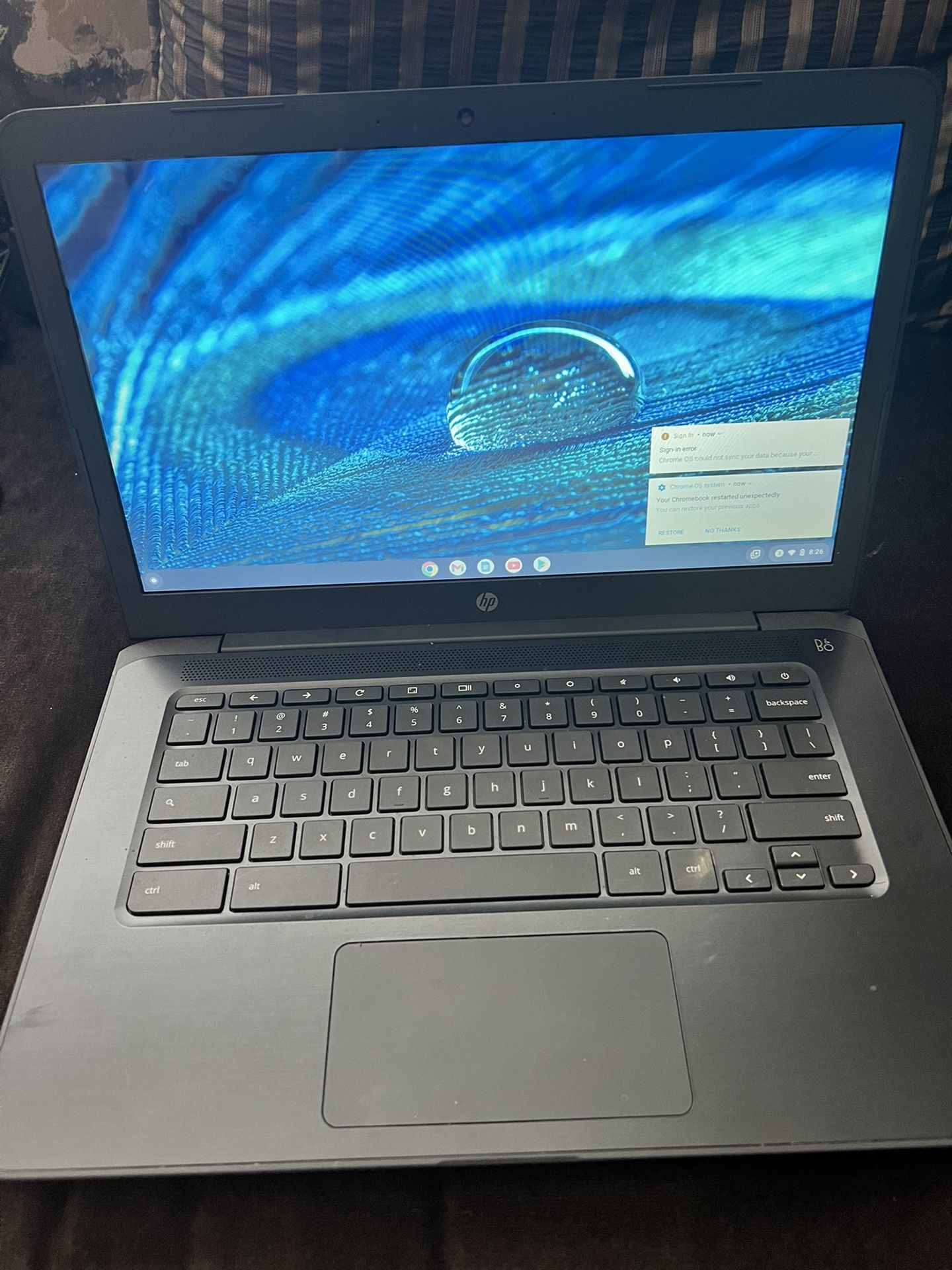 Google Touch Screen Laptop With Charger