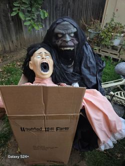 Halloween animatronic.