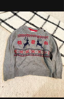 Suéter Navideño Como Nuevo Talla 2t $15