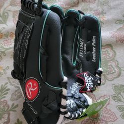 11" Rawlings Baseball Or Softball Glove Youth 