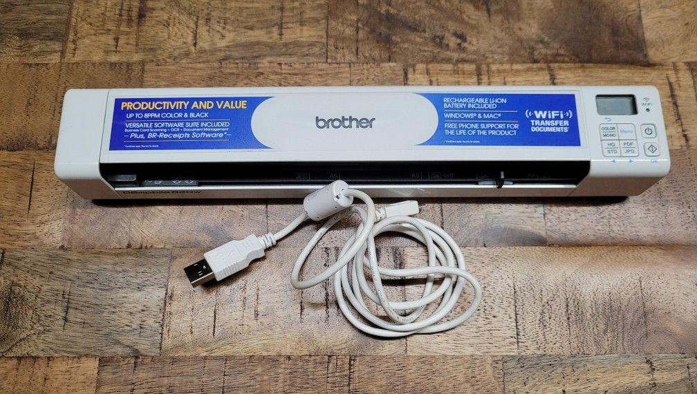 Brother Printer DSmobile 820W Wireless Document Scanner