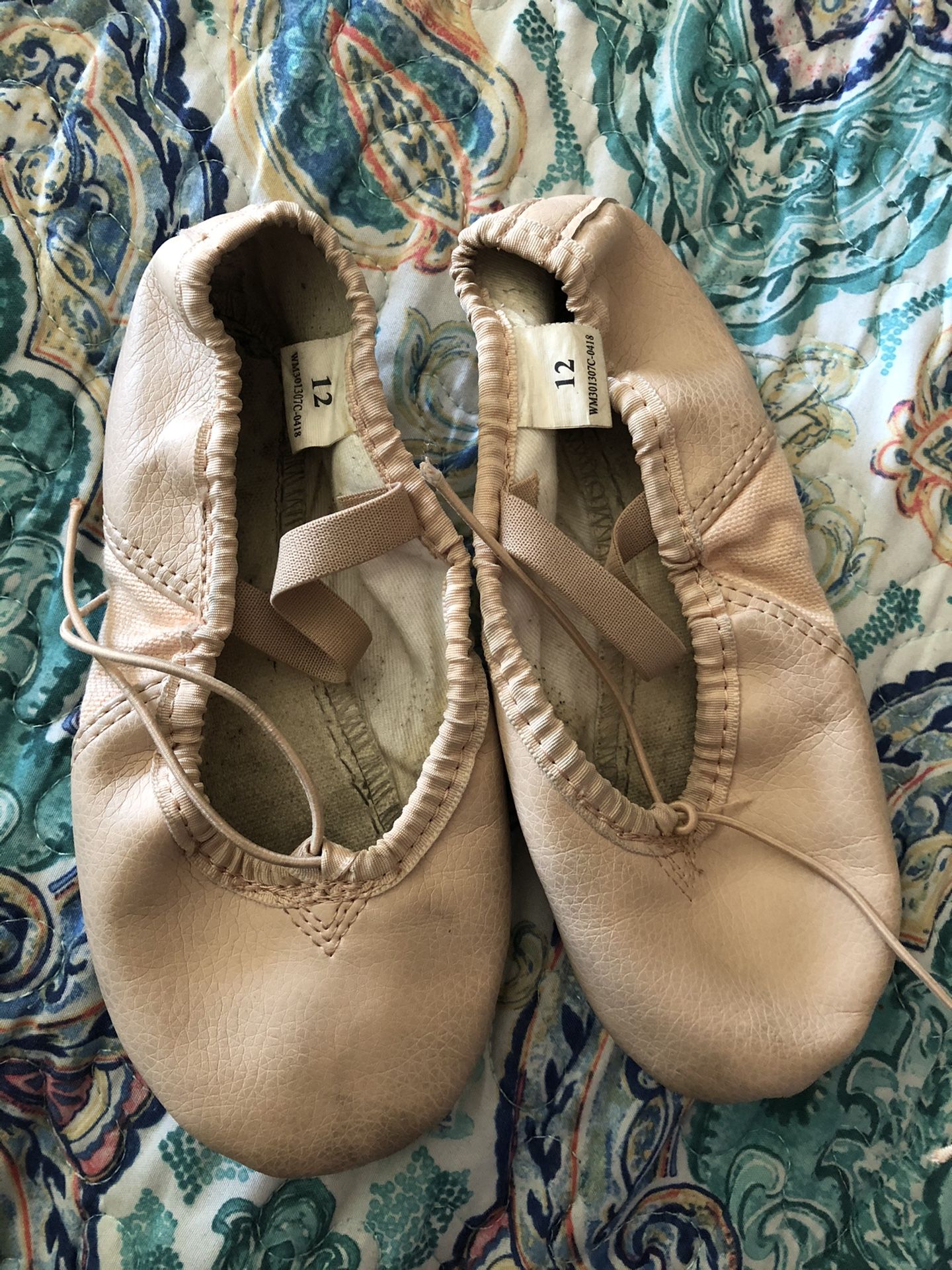 ABT American Ballet theater Brand Ballet Slippers Size 12