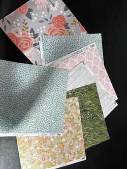 Crafting sheets 12X12