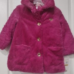 Juicy Couture Faux Fur Coat 