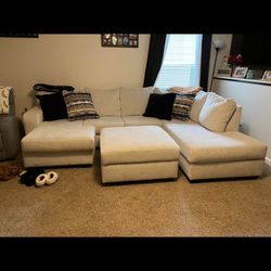 Cambri Sectional & Ottoman 