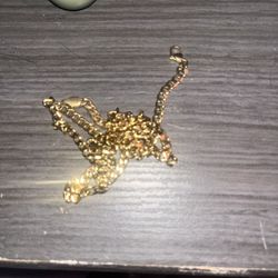 Gold Cuban Plated 22”