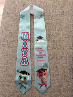 Custom Graduation Stole