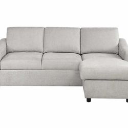 Coddle Aria Fabric Sleeper Sofa with Reversible Chaise