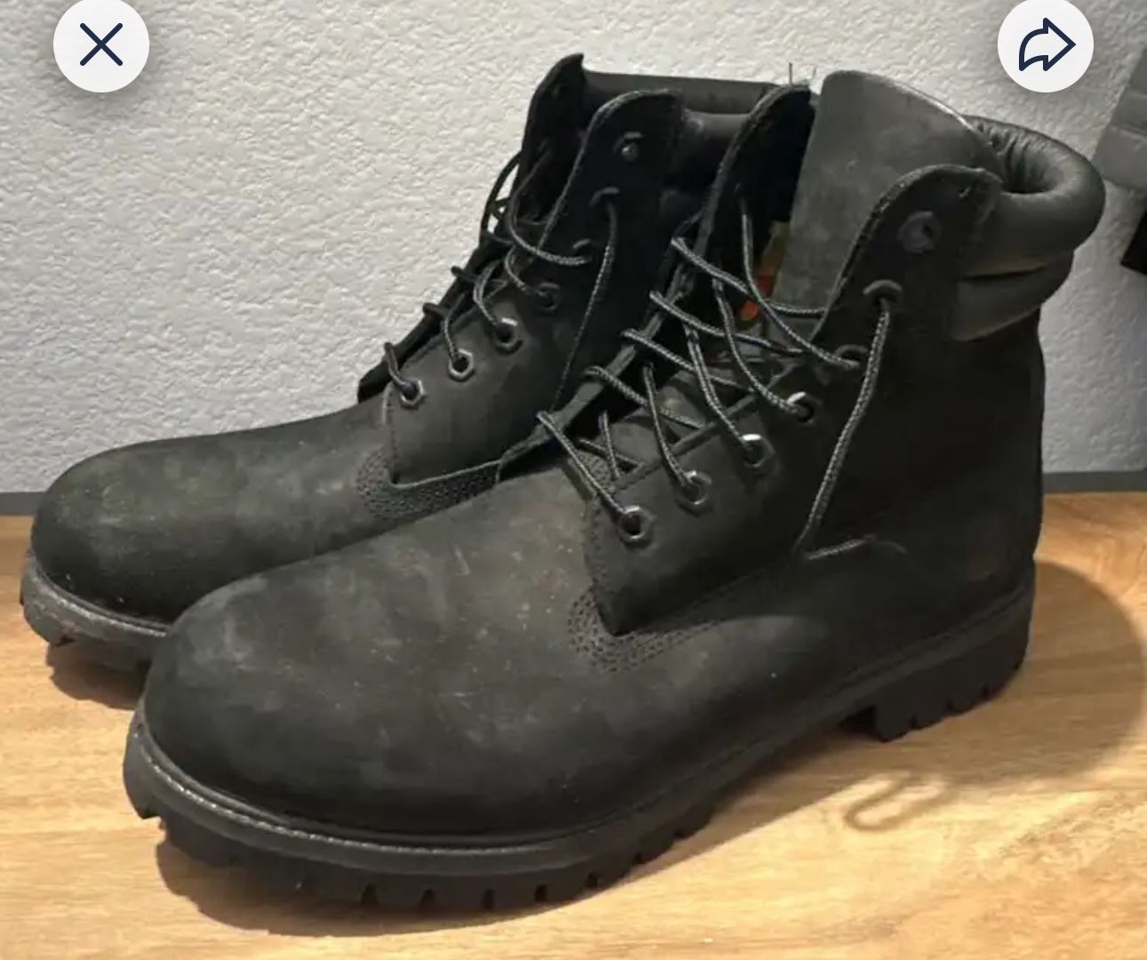 Timberlands Size 10.5 M